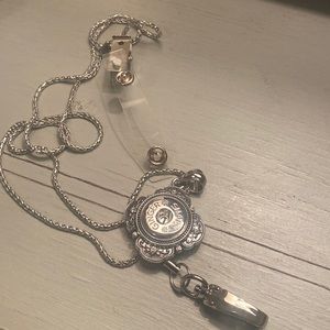 - Ginger Snaps lanyard. Badge Holder. Clip